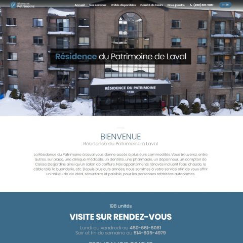 Résidence du Patrimoine à Laval